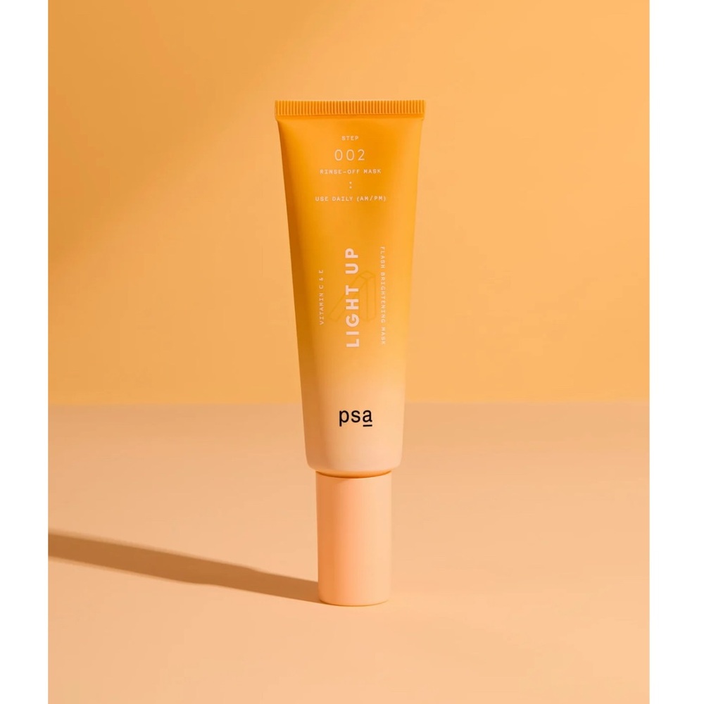PSA Light Up rinse off daily use mask